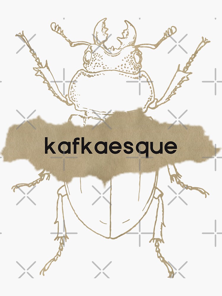 Kafkaesque Sticker For Sale By Tzar7 Redbubble 2695