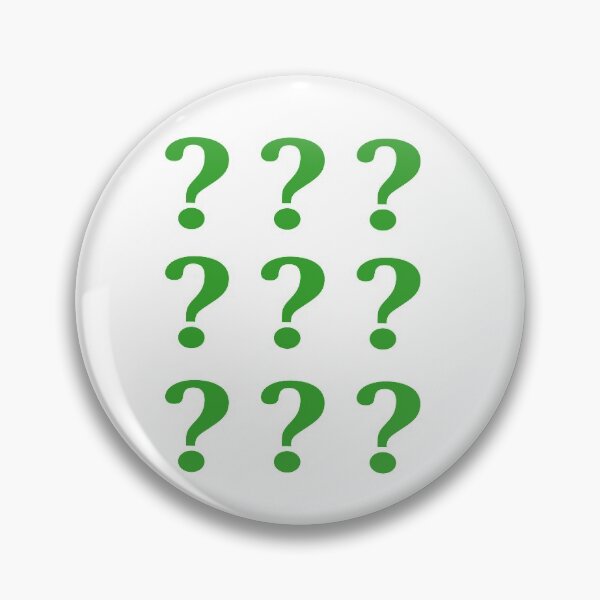 Item preview, The Riddle Question Mark Symbol Retro Sticker Pack GREEN Mix designed and sold by ConceptLT.