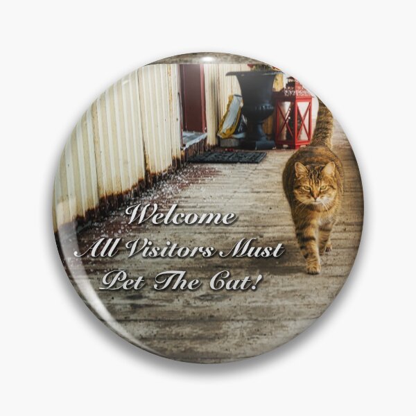 Item preview, Country Store Cat Welcome 2 designed and sold by Robert Alsop.