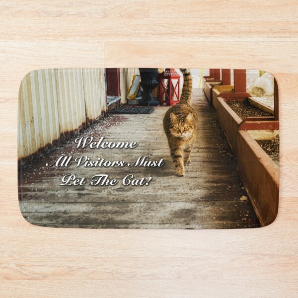 Item preview, Country Store Cat Welcome 2 designed and sold by Robert Alsop.