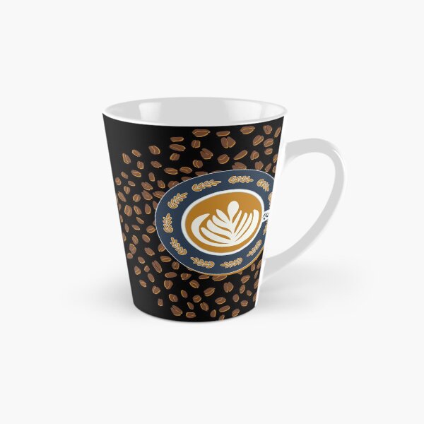 Item preview, Cozy Coffee & Latte- Cappuccino Art Flower, coffee beans designed and sold by cleolovescolor.