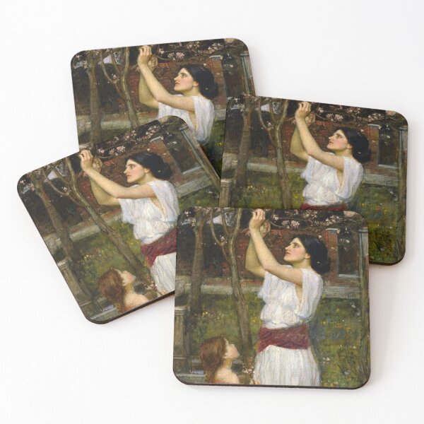 Item preview, John William Waterhouse "Gathering Almond Blossoms" designed and sold by Alexandra Dahl.