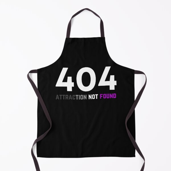 Item preview, 404 Ace Attraction Not Found. Asexual Pride designed and sold by Subtle Pride Shop.