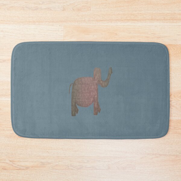 Item preview, Elephant: Gray and Orange designed and sold by DanielleGensler.