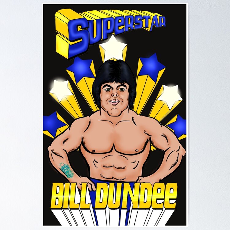 Superstar Bill Dundee Sticker