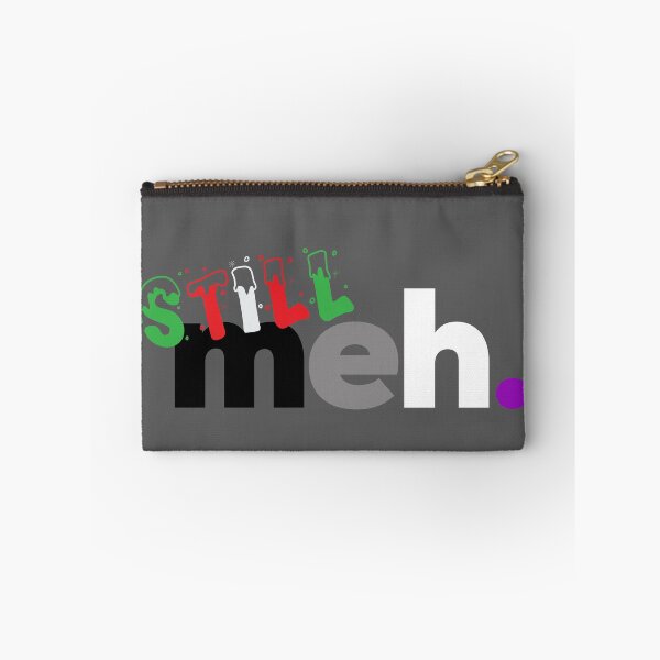Item preview, Christmas Still meh Ace. Asexual Pride designed and sold by Subtle Pride Shop.