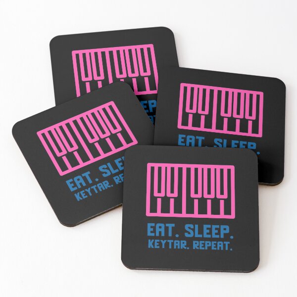 Item preview, Eat. Sleep. Keytar. Repeat - Keytar Musical Instrument Design designed and sold by Shirtlify.