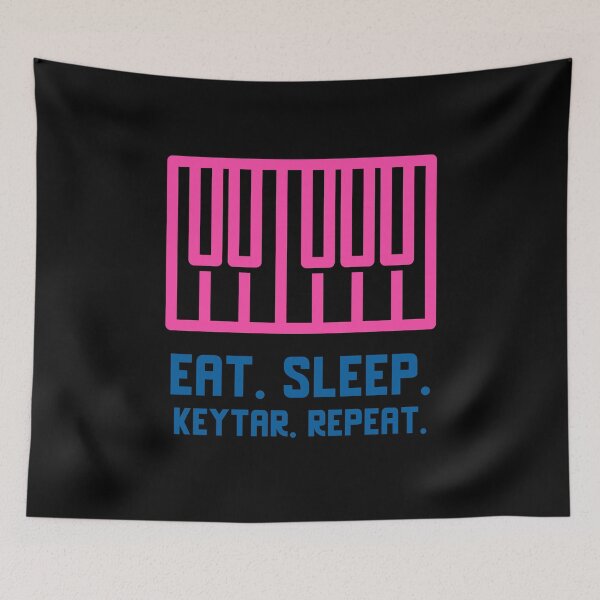 Item preview, Eat. Sleep. Keytar. Repeat - Keytar Musical Instrument Design designed and sold by Shirtlify.