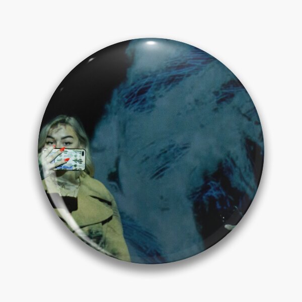 Item preview, Two people taking selfies over a projector designed and sold by Notsofia.