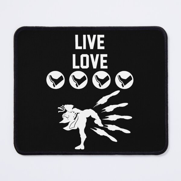 Item preview, Live Love Lightning Kicks - Hyakuretsukyaku designed and sold by SpecialAttacks.