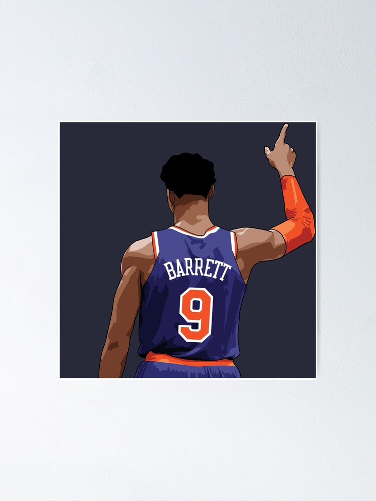 Rj Barrett Basketball Design Poster Knicks T-shirt