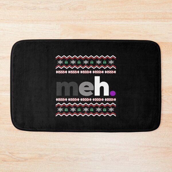 Item preview, Christmas meh Ace. Asexual Pride designed and sold by Subtle Pride Shop.