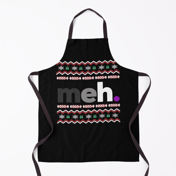 Item preview, Christmas meh Ace. Asexual Pride designed and sold by Subtle Pride Shop.