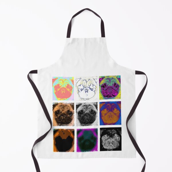 Item preview, one pug, many faces designed and sold by amigaboy.