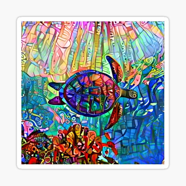 Sea Turtle Sticker