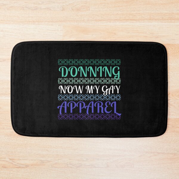 Item preview, Donning Now My Gay Apparel Vincian. Gay Male Pride designed and sold by Subtle Pride Shop.