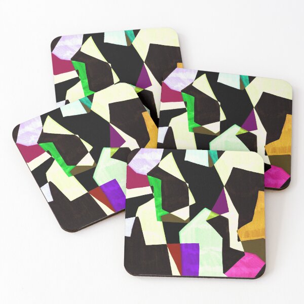 Item preview, Julia Di Sano - EQUILIBRIUM 1 COLORFUL RAINBOW ABSTRACT SHAPES designed and sold by EbiEmporium.