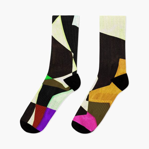 Item preview, Julia Di Sano - EQUILIBRIUM 1 COLORFUL RAINBOW ABSTRACT SHAPES designed and sold by EbiEmporium.