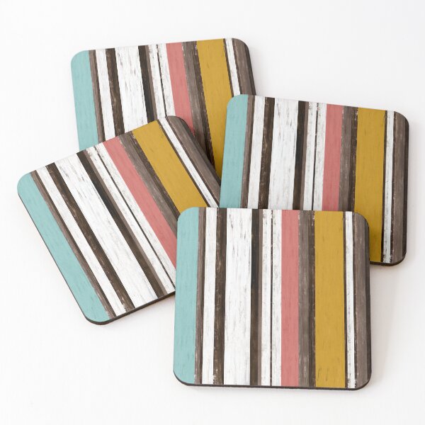 Item preview, Julia Di Sano - FAIRWEATHER FRIENDS MULTI 2 COLORFUL STRIPES designed and sold by EbiEmporium.