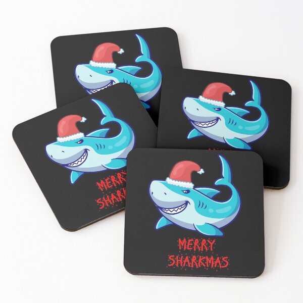 Item preview, Merry Sharkmas Funny Santa Shark Christmas designed and sold by Simo200.