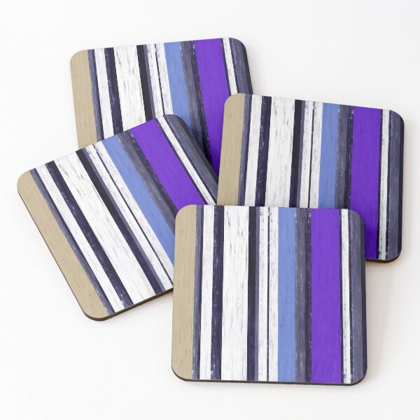 Item preview, Julia Di Sano - FAIRWEATHER FRIENDS MULTI 3 COLORFUL STRIPES designed and sold by EbiEmporium.