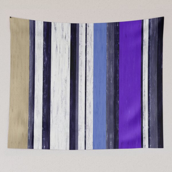 Item preview, Julia Di Sano - FAIRWEATHER FRIENDS MULTI 3 COLORFUL STRIPES designed and sold by EbiEmporium.