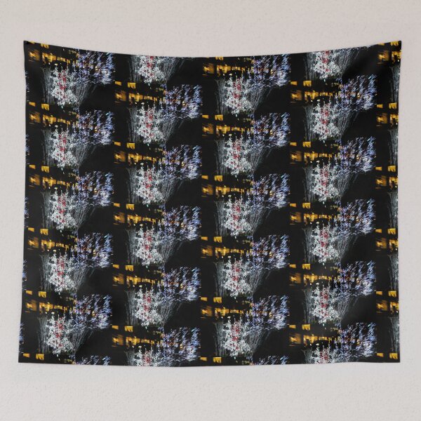 Item preview, Happy Christmas Burst - Abstract Christmas Lights Series designed and sold by Georgia Mizuleva.