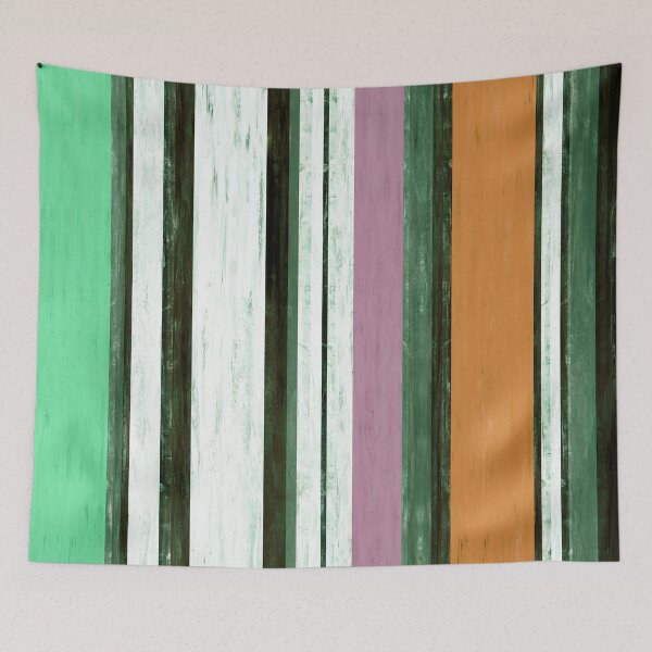 Item preview, Julia Di Sano - FAIRWEATHER FRIENDS MULTI 4 COLORFUL STRIPES designed and sold by EbiEmporium.