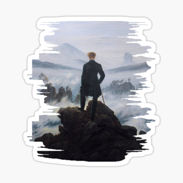 Artikel-Vorschau von Der Wanderer über dem Nebelmeer - Caspar David Friedrich Gemälde, designt und verkauft von LindoPrints.