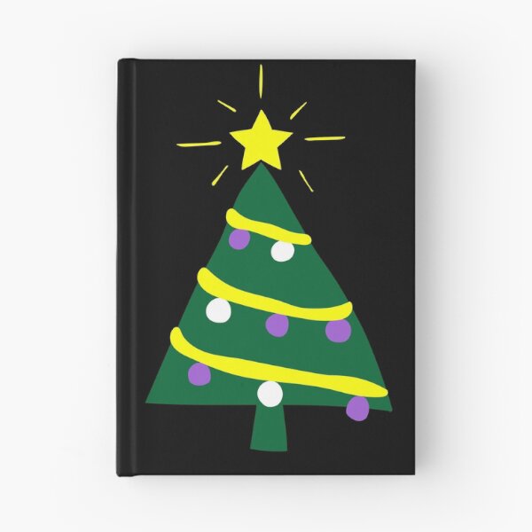 Item preview, Ugly Enby Christmas Tree. Nonbinary Pride designed and sold by Subtle Pride Shop.