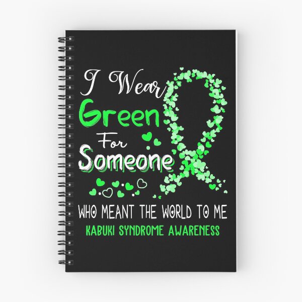 Item preview, I Wear Green For Kabuki Syndrome Awareness designed and sold by Tadmab.