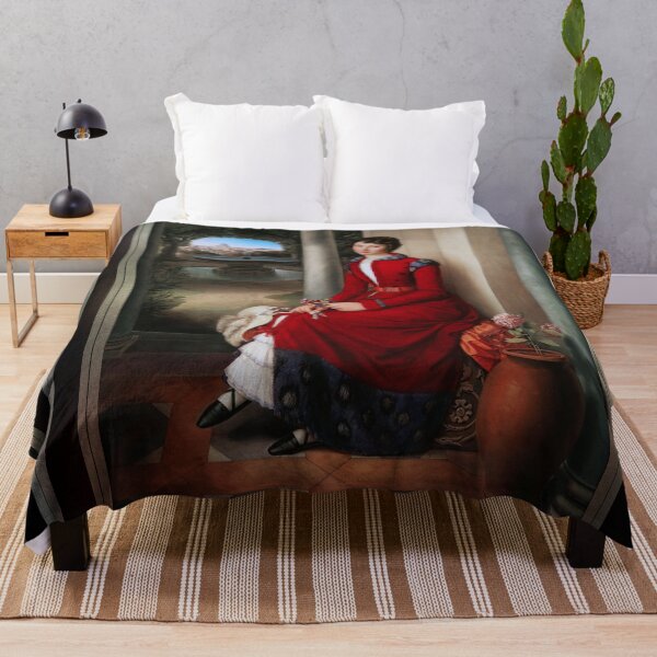 Item preview, Marchesa Marianna Florenzi by Heinrich Maria von Hess Classical Xzendor7 Old Masters Reproductions designed and sold by Xzendor7 Digital Art Creations.