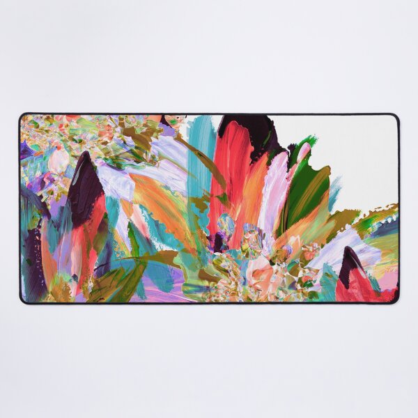 Item preview, Julia Di Sano - LUSH BOTANICAL 1 TROPICAL FLORAL ABSTRACT FLOWERS PAINTING designed and sold by EbiEmporium.
