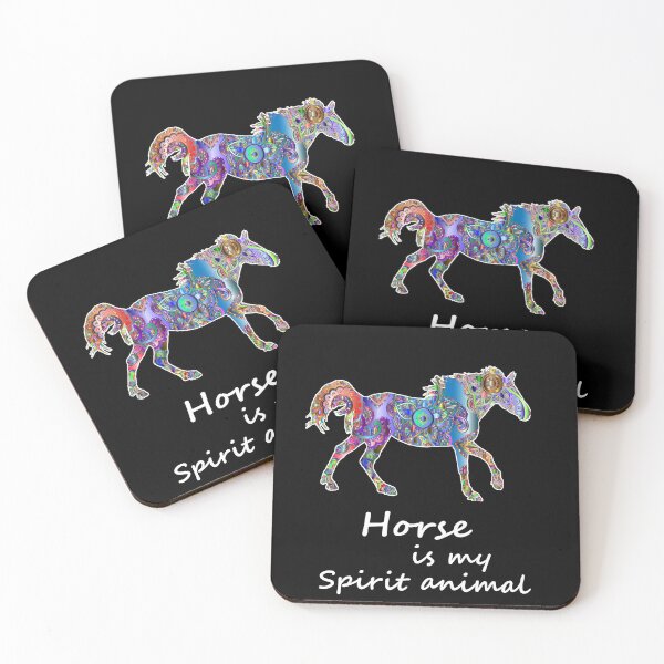 Item preview, Colorful Horse, Horse Gift Love Lover Spirit Animal  designed and sold by LusterCraft.