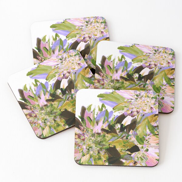 Item preview, Julia Di Sano - LUSH BOTANICAL 2 SPRING FLORAL ABSTRACT FLOWERS PAINTING designed and sold by EbiEmporium.