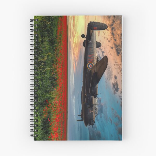 Item preview, Lancaster Bomber Returning at Sunset designed and sold by derekbeattie.