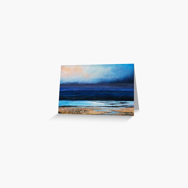 Item preview, Julia Di Sano - PROMISE OF TOMORROW 1 COASTAL BLUE BEACH OCEAN SEASCAPE designed and sold by EbiEmporium.