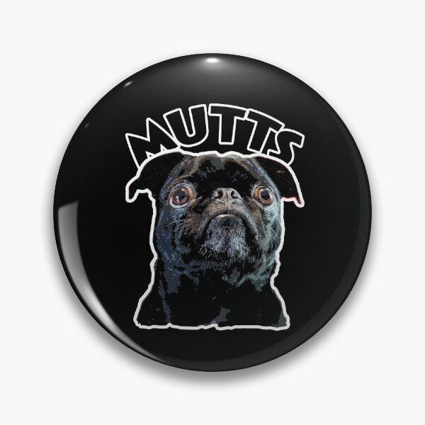 Item preview, We Love Mutts - Half Breed Dogs are My Best Friends - Pug Chihuahua designed and sold by AlohaHound.