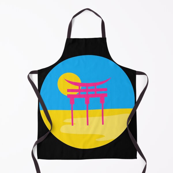 Item preview, Japanese Torii Gate Landscape Pan Sexual. Pansexual Pride designed and sold by Subtle Pride Shop.