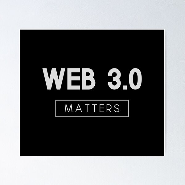 Item preview, Web 3.0 matters designed and sold by happyrays.