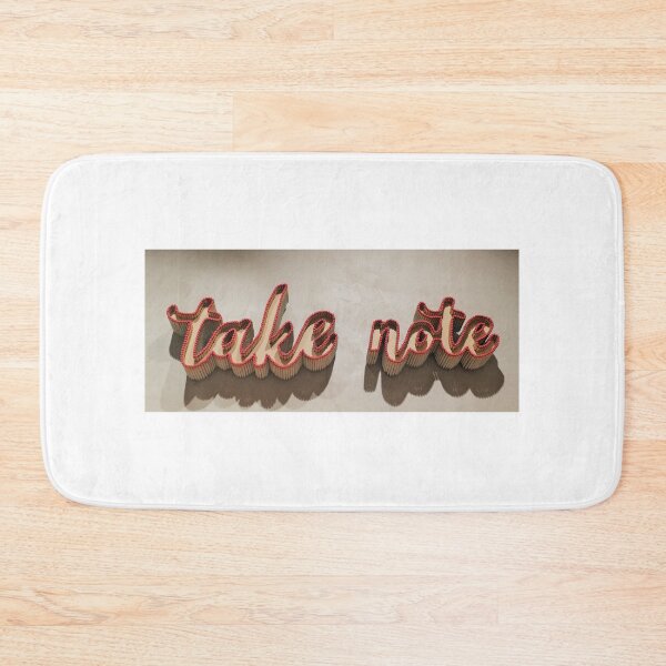 Item preview, Take Note Sign made up of pencils designed and sold by AshTreeCrtvCo.