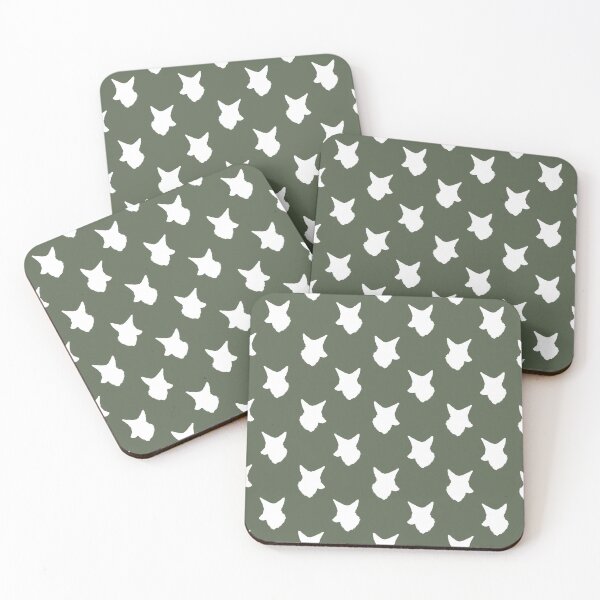 Item preview, Fox Head Repeated Seamless Pattern designed and sold by CRSDesign.