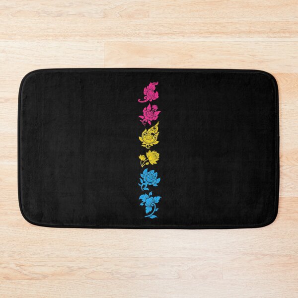 Item preview, Asian Flower Art Pan Sexual. Pansexual Pride designed and sold by Subtle Pride Shop.