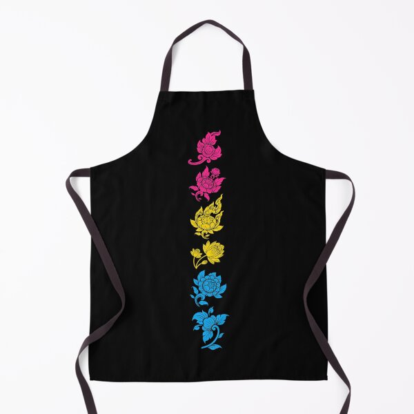 Item preview, Asian Flower Art Pan Sexual. Pansexual Pride designed and sold by Subtle Pride Shop.