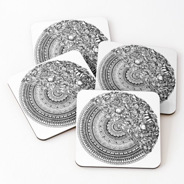 Item preview, 50Floral Mandala | SimmyGhatt designed and sold by simmyghatt.