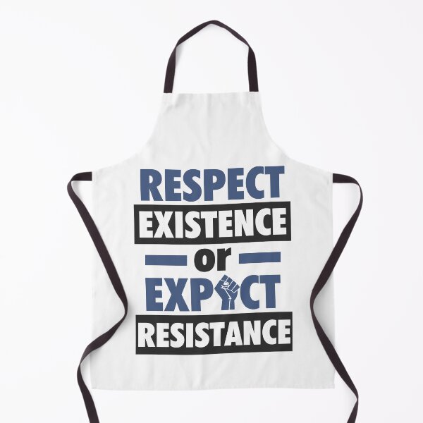 Item preview, Respect existence or expect resistance, power, hand, america, flag, designed and sold by Elshan Ilyasov.