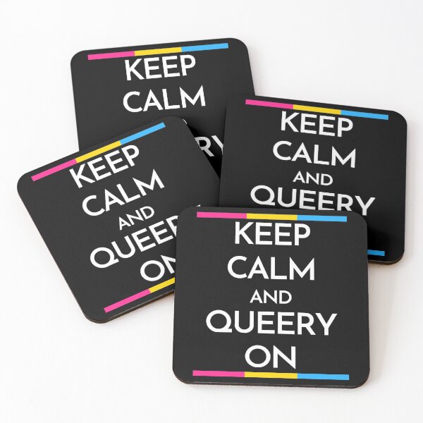 Item preview, Keep Calm and Carry (Queer-y) On Pan. Pansexual Pride designed and sold by Subtle Pride Shop.