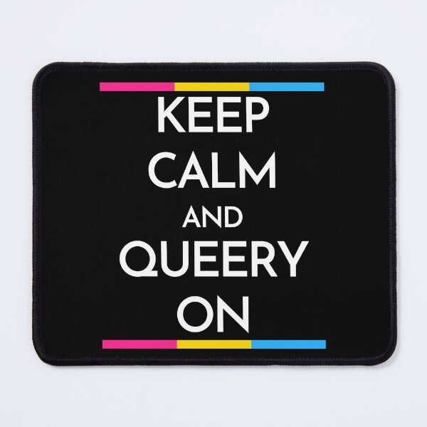 Item preview, Keep Calm and Carry (Queer-y) On Pan. Pansexual Pride designed and sold by Subtle Pride Shop.