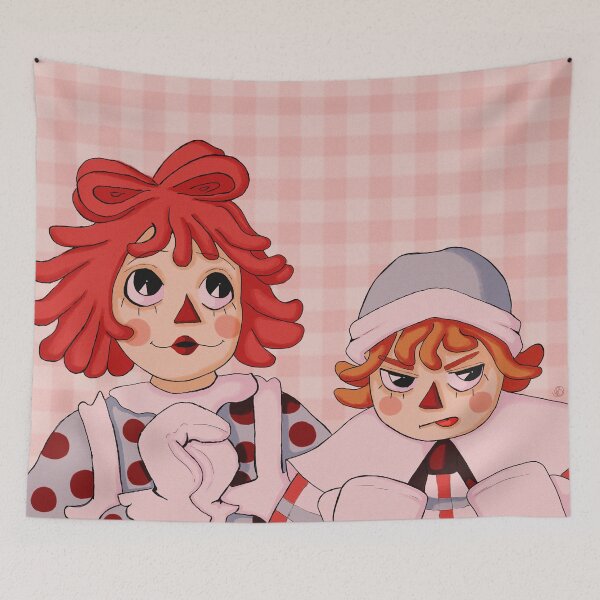 Item preview, Ann and Andy designed and sold by Arwyn Jones.