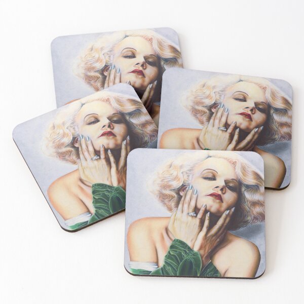 Item preview, Jean Harlow Color Pencil @ www.KeithMcDowellArtist.com   designed and sold by © Keith McDowell, Artist.